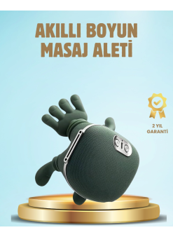 Yeni Nesil Isıtmalı Boyun Ve Omuz Masaj Aleti Kablosuz Rahatlatıcı