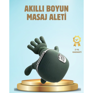 Yeni Nesil Isıtmalı Boyun Ve Omuz Masaj Aleti Kablosuz Rahatlatıcı