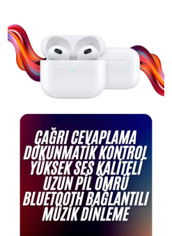 Yeni Nesil Kulak İçi Bluetooth Kulaklık Kablosuz Sesli Asistan