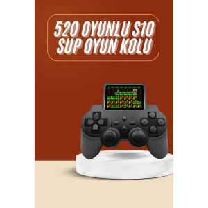 Yeni Nesil Mini Atari 520 Retro Oyunlu S10 El Atarisi Video Oyun Konsolu