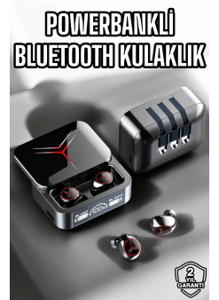 Yeni Nesil Powerbankli Bluetooth Bağlantılı Kablosuz Kulaklık