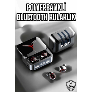 Yeni Nesil Powerbankli Bluetooth Bağlantılı Kablosuz Kulaklık