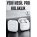 Yeni Nesil Pro Bluetooth Kulaklık Uzun Pil Ömrü Beyaz