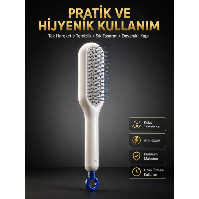 Yeni Nesil Saç Fırçası Saç Derisini Ölü Derilerinden Arındırır Kolay Temizlenen Yeni Nesil Saç Fırçası Saç Derisini Ölü Derilerinden Arındırır Kolay Temizlenen