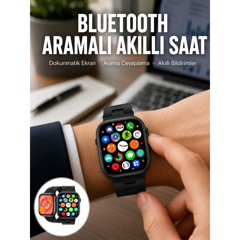 Yeni Seri Akıllı Saat Amoled Ekran Yüksek Çözünürlüklü 41 Mm Kasa Yeni Seri Akıllı Saat Amoled Ekran Yüksek Çözünürlüklü 41 Mm Kasa