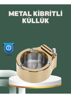 Yeniden Doldurulabilir Çakmaklı Küllük Dayanıklı Yapı