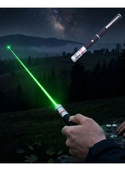 Yeşil Lazer Kalem Sunum Ve Outdoor Kullanım İçin Güçlü Işın