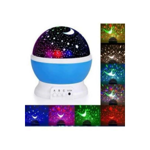 Yıldız Görünümlü Gece Lambası Renkli Masa Lambası Gökyüzü Projeksiyon