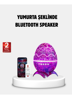 Yıldızlı Gökyüzü Dinozor Yumurta Projektör –  Ayarlanabilir Parlaklık Ve Hız