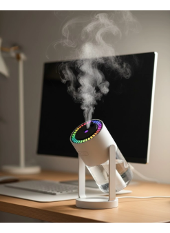 Yıldızlı Projektör Hava Nemlendirici Ultrasonik Buhar Ve Rgb Işık