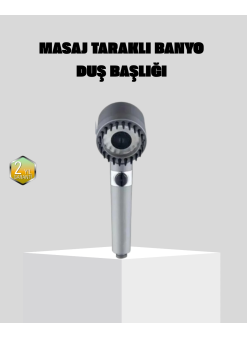Yüksek Basınçlı Masajlı Duş Başlığı Su Tasarruflu