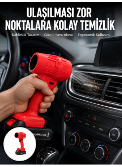 Yüksek Hızlı Elektrikli Toz Temizleme Ve Üfleme Cihazı Yeni Nesil