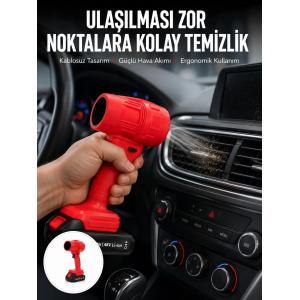 Yüksek Hızlı Elektrikli Toz Temizleme Ve Üfleme Cihazı Yeni Nesil