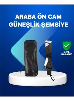 Yüksek Kaliteli Cam Elyaf İskeletli Araba Şemsiyesi – Tüm Araçlara Uygun
