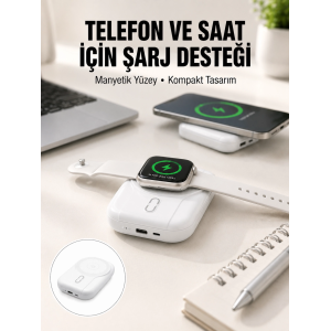 Yüksek Kapasiteli 22.5w Hızlı Şarj Taşınabilir Powerbank Yeni Nesil