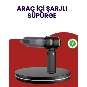 Yüksek Performanslı Araç İçi El Süpürgesi