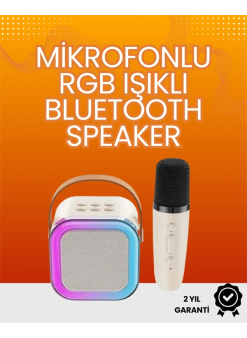 Yüksek Performanslı Kablosuz Karaoke Hoparlör