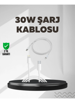 Yüksek Saflıkta Bakır Çekirdekli 30w Hızlı Şarj Kablosu