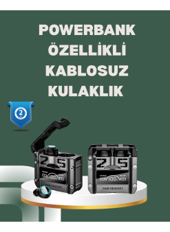 Yüksek Ses Kaliteli Kablosuz Bluetooth Kulaklık Suya Dayanıklı