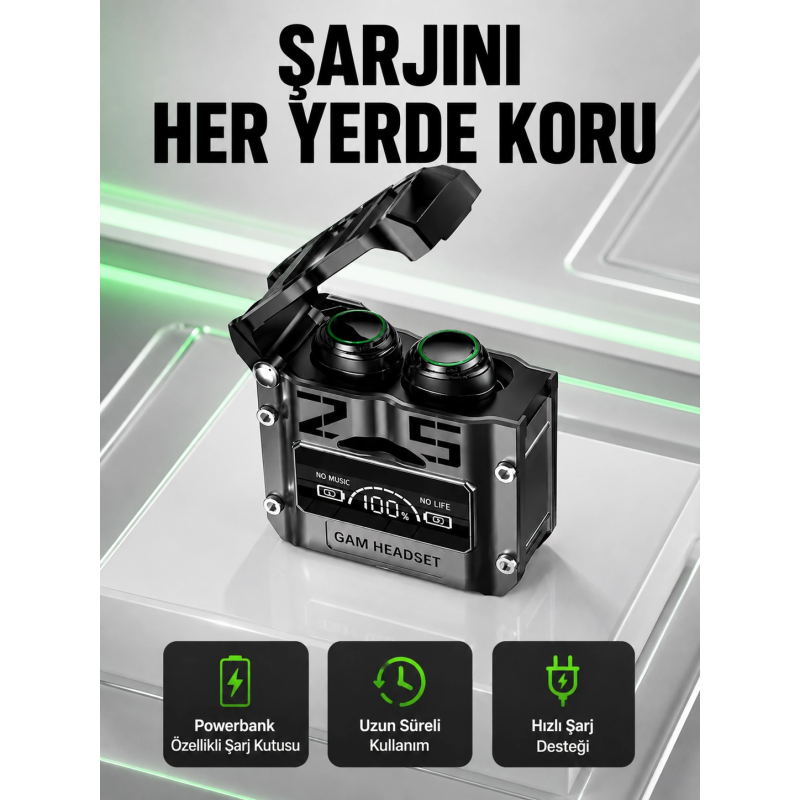 Yüksek Ses Kaliteli Kablosuz Bluetooth Kulaklık Suya Dayanıklı Yeni Nesil Yüksek Ses Kaliteli Kablosuz Bluetooth Kulaklık Suya Dayanıklı Yeni Nesil