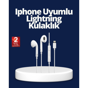 Yüksek Ses Kaliteli Mikrofonlu Kablolu Kulak İçi Kulaklık