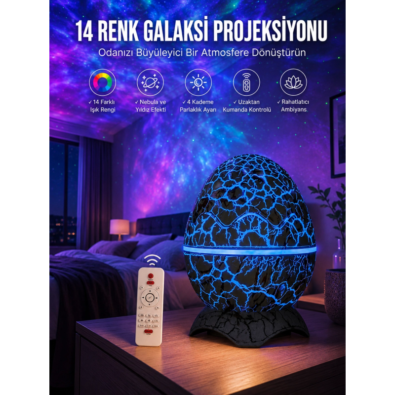 Yumurta Şeklinde Su Dalgalı Bluetooth Speaker Lamba Renkli Şarjlı Yeni Nesil Yumurta Şeklinde Su Dalgalı Bluetooth Speaker Lamba Renkli Şarjlı Yeni Nesil