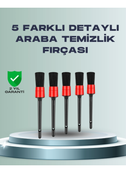 Yumuşak Kıllı Araç Bakım Fırça Takımı