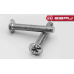 Yuvarlak Yıldız Başlı Rysb Kulp Vidası, Civata M4x15 - 500 Adet