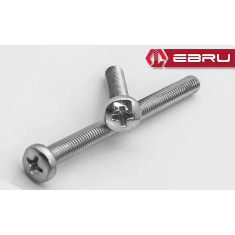 Yuvarlak Yıldız Başlı Ysb Civata M5x15 - 20 Adet Yuvarlak Yıldız Başlı Ysb Civata M5x15 - 20 Adet