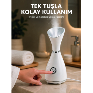 Yüz Buhar Cihazı 80 Ml Su Hazneli Nano İyonik