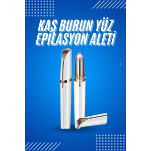 Yüz Epilatör Kıl Kaş Bıyık Tüy Alma Aleti Kaş Bıyık Alma Epilatörü