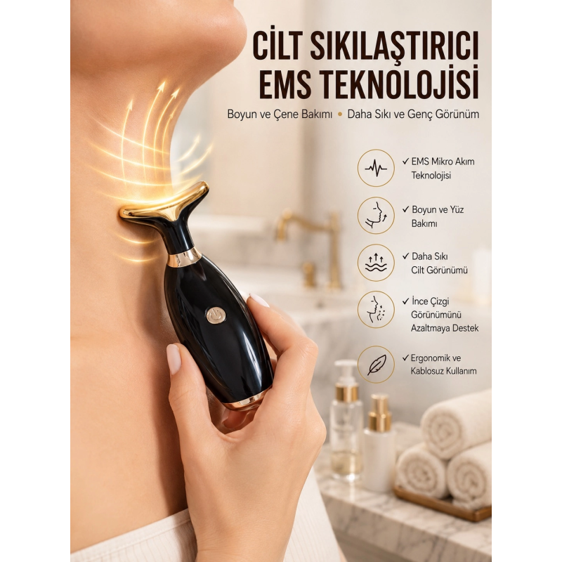 Yüz Ve Boyun Kırşıklık Giderici Ems Güzellik Cihazı Gıdık,sarkma,kırışıklık Yüz Masaj Aleti Yüz Ve Boyun Kırşıklık Giderici Ems Güzellik Cihazı Gıdık,sarkma,kırışıklık Yüz Masaj Aleti