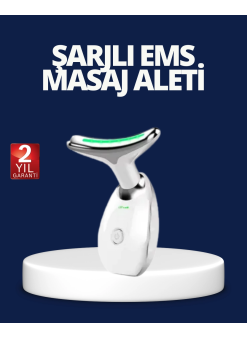 Yüz Ve Boyun Sıkılaştırıcı Cilt Bakım Cihazı | Ems Mikro Akım & Kırışıklık Giderici