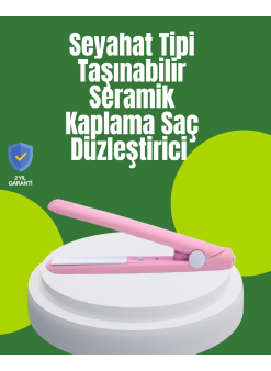 Yüzer Plakalı Kompakt Bukle Maşası – Elastik Tutuculu, Saç Dostu Profesyonel Tasarım