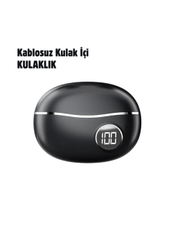 Yxg10 Siyah Bluetooth Kulaklık