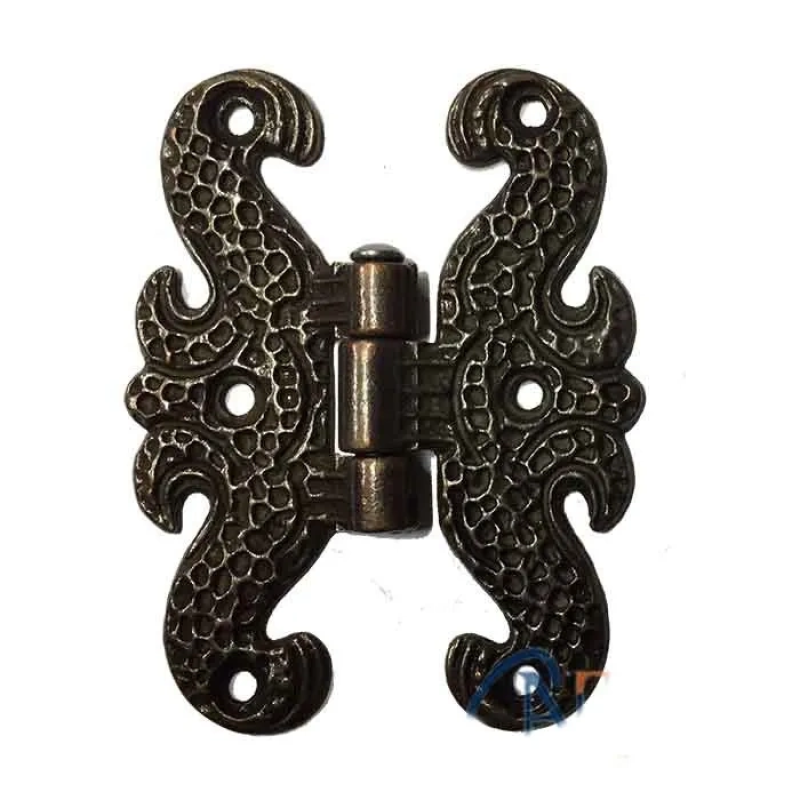 Zamak Kelebek Menteşe - Büyük, 50x67mm, Oksit, 1 Adet Zamak Kelebek Menteşe - Büyük, 50x67mm, Oksit, 1 Adet