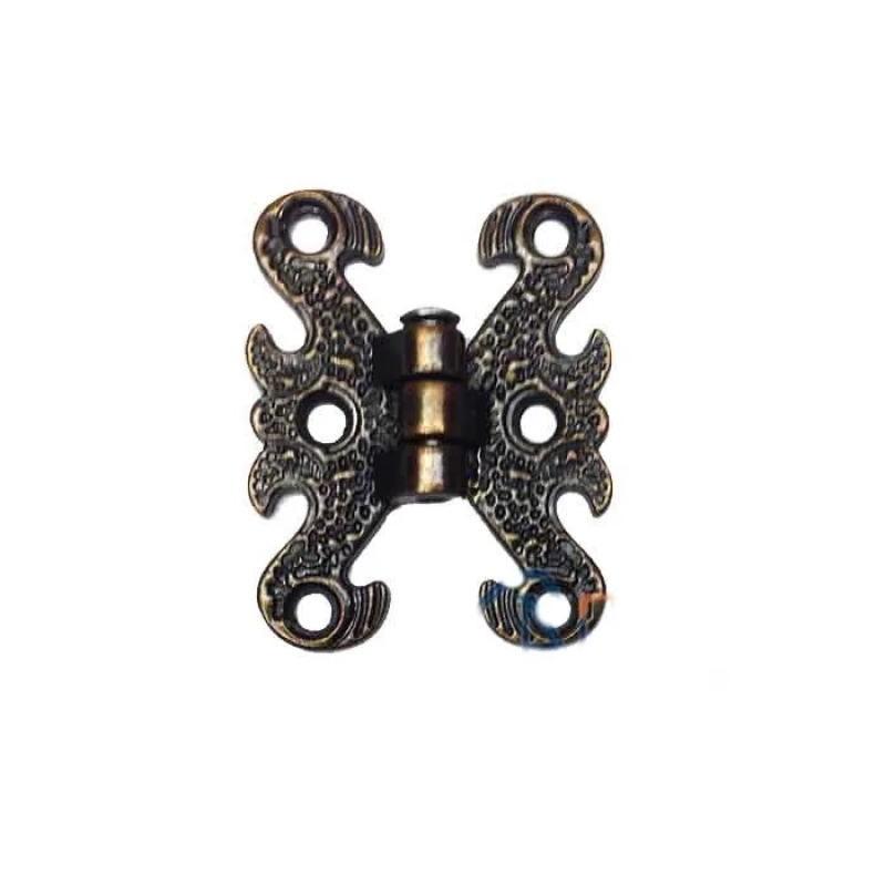 Zamak Kelebek Menteşe - Küçük, 30x40mm, Oksit, 100 Adet Zamak Kelebek Menteşe - Küçük, 30x40mm, Oksit, 100 Adet