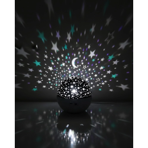 Zaman Ayarlı Fişli Yıldız Projektör Ortam Lambası