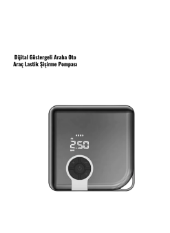Zc001 Led Ekranlı Araç Pompası